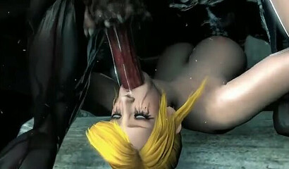 Busty Samus Aran gets fucked by alien monsters in 3D cartoon