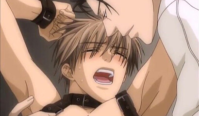 Gay hentai: a young boy submits to a gay criminal upperclassman