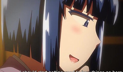 Mature sensei with a thick cock fucks and cum in hentai schoolgirl's pussy