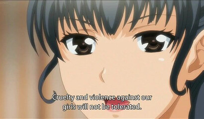 Sensitive hentai girls from the sex center fuck everyone in a row