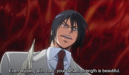 Monsters fuck sexy warrior Ingrid in front of a crowd of rich men