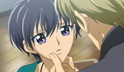 An anime gay student talked a freshman into anal sex