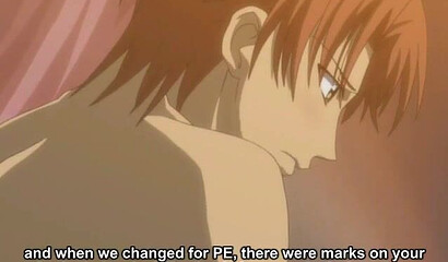 An anime gay student talked a freshman into anal sex