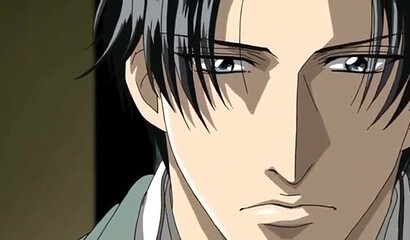 Cartoon gay yaoi treats wounded handsome soldier boy with anal sex