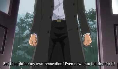 Cartoon gay yaoi treats wounded handsome soldier boy with anal sex