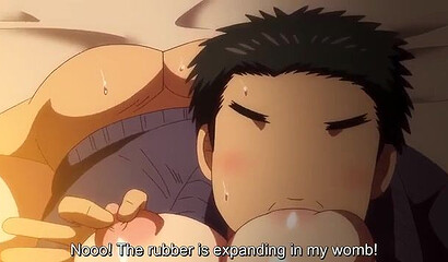 Teacher hypnotized and fucked schoolgirl with big tits in hentai cartoon