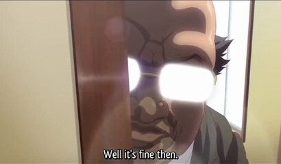 An old lover fucks a hentai maid all night long.