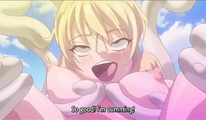 Soldiers on a ship fuck a couple of sexy hentai slave girls in all their holes