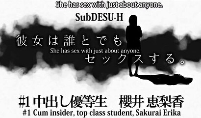 Schoolgirl from an anime cartoon fucks a mature teacher in the library