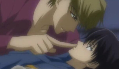 Gay dad fucks cute son in ass in hentai XXX cartoon