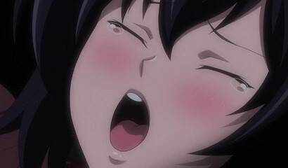 Hentai cartoon without censorship: Schoolgirl lesbian tentacle fucks a classmate