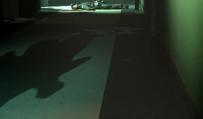 A virus-infected monster hardcore fucks police officer D.Va from the game Overwatch