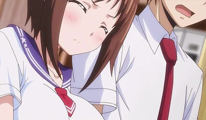 A large hentai cut with characters from the series "My Wife is the President of the School Board"