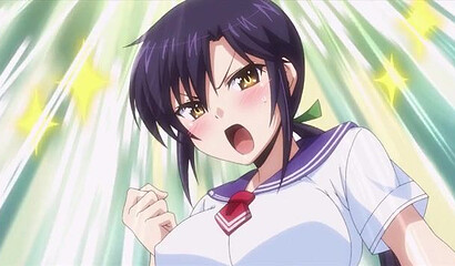 A large hentai cut with characters from the series "My Wife is the President of the School Board"