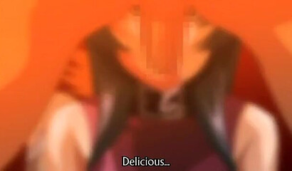 POV sex with a submissive slave in a short anime porn video