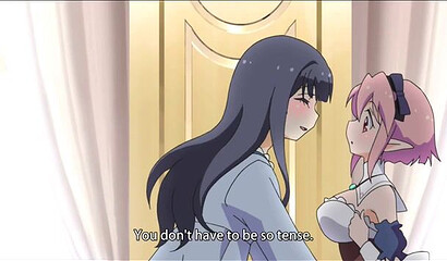 Huge cyclops fucks hard with big dick elfgirl in anime cartoon