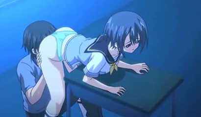 Young hentai girl asked her stepbrother to take her virginity