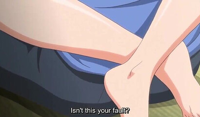 Young hentai girl asked her stepbrother to take her virginity