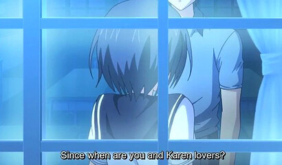 Young hentai girl asked her stepbrother to take her virginity