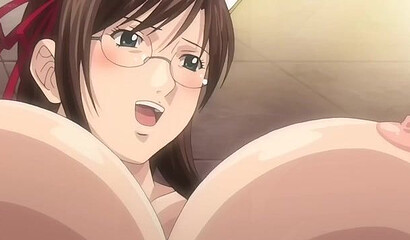 Kinky madam and her sexy maids have a sex orgy in an anime cartoon