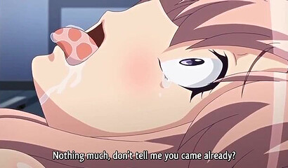 Teenage loser stops time and fucks half-sisters in XXX anime