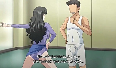 Sexy hentai wives cheating on their husbands with pumped up trainers