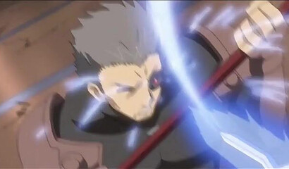 Monster tentacles deeply penetrate the vagina of hentai girl with large breasts