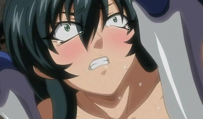 Demons caught and brutally raped two sexy hentai warriors