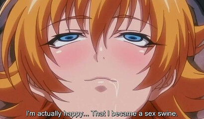 Demons caught and brutally raped two sexy hentai warriors