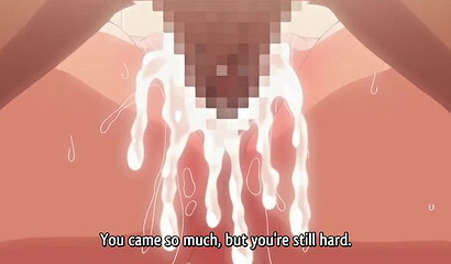 Hentai virgin losing her vaginal and anal virginity to a friend