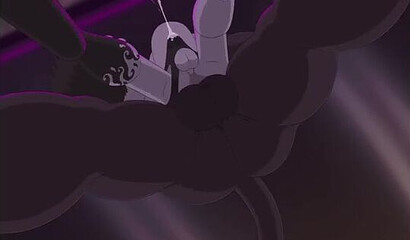 Puma athlete fucks in the toilet and cum in the anus of a wolf from an anime cartoon