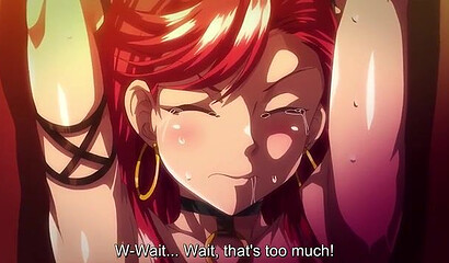 Hooligans fucked hard in all holes busty hentai warrior girl