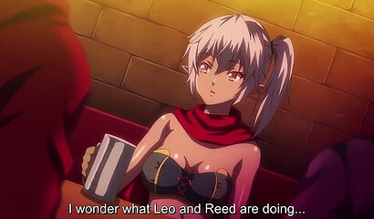 Hooligans fucked hard in all holes busty hentai warrior girl