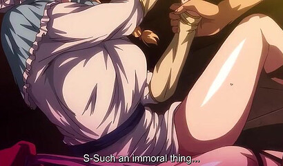 Hooligans fucked hard in all holes busty hentai warrior girl