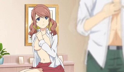 The most arousing uncensored scenes from the anime cartoon "Domestic Girlfriend"