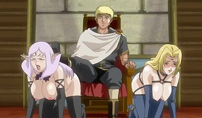 Tired king from hentai cartoon fucks juicy nymphomaniac with his tentacles