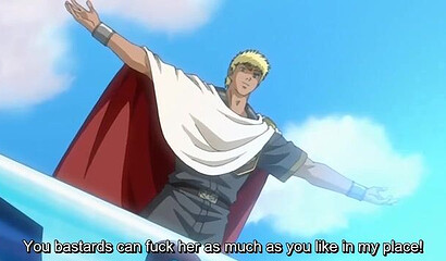 Tired king from hentai cartoon fucks juicy nymphomaniac with his tentacles