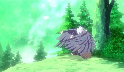 Excited old man in hentai cartoon fucks busty young girls