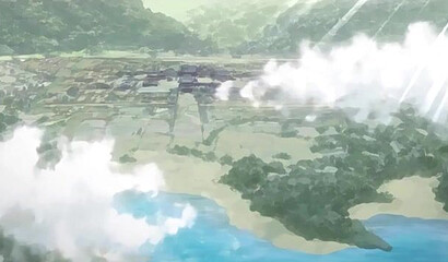 Excited old man in hentai cartoon fucks busty young girls