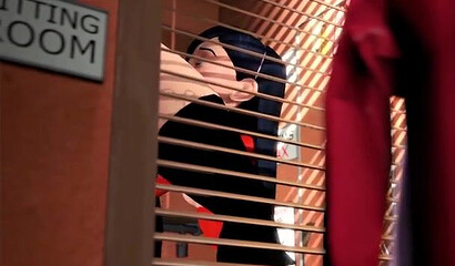 Elastica fucks futanari daughter Violet's cock in Incredibles XXX cartoon