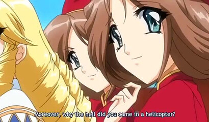 Athletic hentai cartoon students fuck a lanky guy