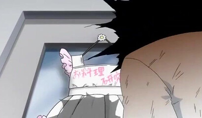 Athletic hentai cartoon students fuck a lanky guy