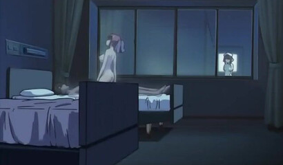 Anime widow gets fucked right at her beloved husband's funeral