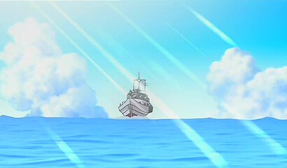 Public double penetration on the beach with redheaded hentai girl