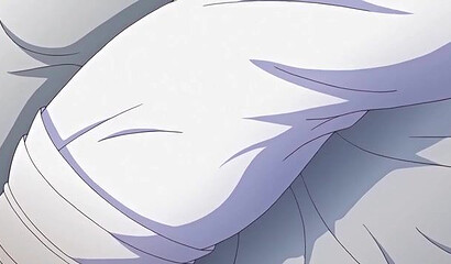 Busty hentai girl Mao Kimihoshi chooses her first lover