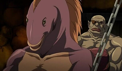 Nasty monsters caught and defiled the pussies of the Valkyries from the anime cartoon