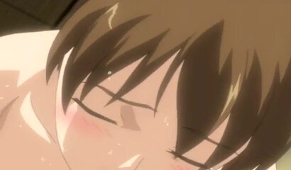 Anime girls suck cock and fuck a tied up guy