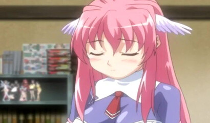 Anime girls suck cock and fuck a tied up guy