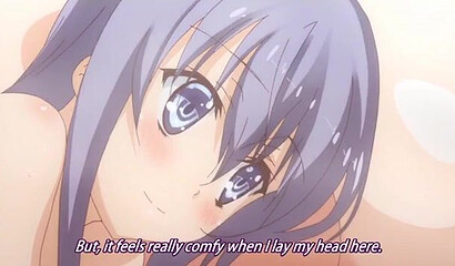 The guy slept a beautiful hentai warrior and fucked her good in her pussy