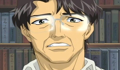 Hentai incest: mature stepfather fucks young stepdaughter's tight pussy